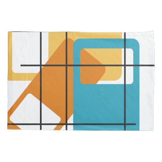 Rasterrechthoeken Kussensloop (Achterkant)