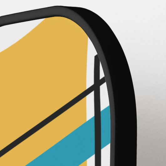 Rasterrechthoeken Pickleball Paddle (Links Detail)