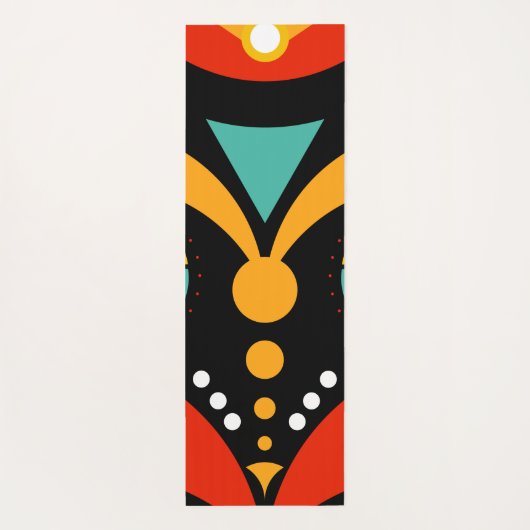 rasterstam yogamat (Achterkant)