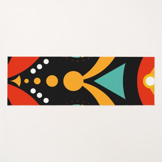 rasterstam yogamat (Voorkant (horizontaal))