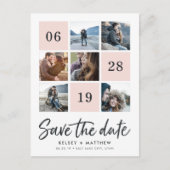 Rasterverzameling | De foto bewaart de Datum Aankondigingskaart (Voorkant)