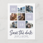 Rasterverzameling | De foto bewaart de Datum Aankondigingskaart (Voorkant)