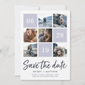 Rasterverzameling | De foto bewaart de Datum Save The Date (Voorkant)