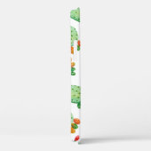Rasterwaterverf naadloze cactus ingestelde achterg Case-Mate iPhone case (Achterkant / Rechts)