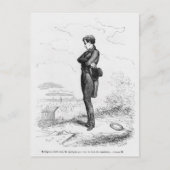 Rastignac ging met rust en liep een paar stappen briefkaart (Voorkant)