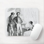 Rastignac, ingediend bij Madame de Nucingen Muismat (Met muis)