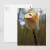 Rasting Marshmallows Briefkaart (Voorkant / Achterkant)