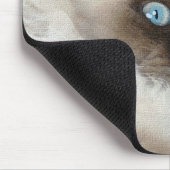 Raszuiver Birman Fluffy Cat Mousepad Muismat (Hoek)