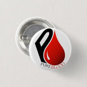 RASZUIVER RONDE BUTTON 3,2 CM (Voorkant /achterkant)