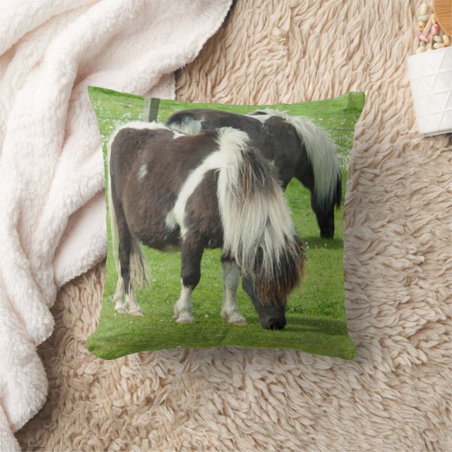 Raszuivere Shetland Paint Ponies Kussen (Deken)