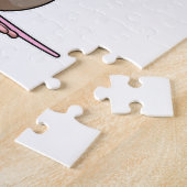 Rat aan het vissen met hengel legpuzzel (Zijkant)