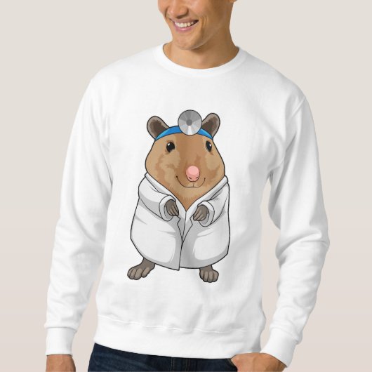 Rat als Doctor met de mantel van de dokter Trui (Voorkant)
