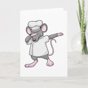 Rat als koekje op Hip Hop Dance Dab Kaart