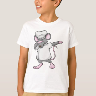 Rat als koekje op Hip Hop Dance Dab T-shirt