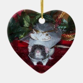 Rat Angel Rudyard Ornament
