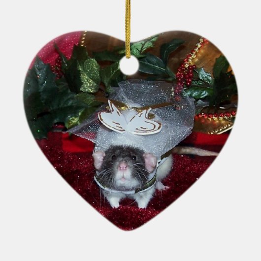 Rat Angel Rudyard Ornament (Achterkant)