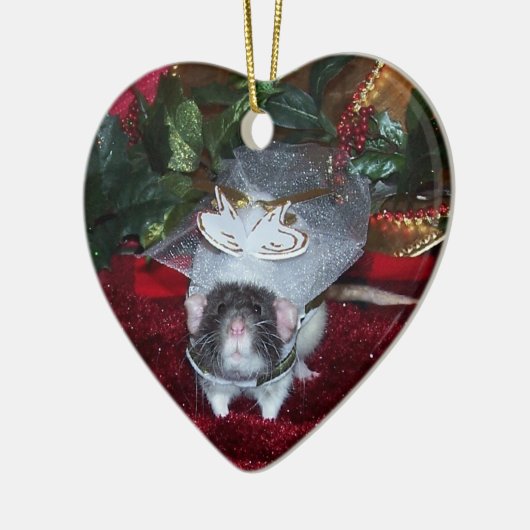 Rat Angel Rudyard Ornament (Links)