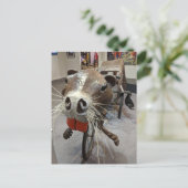 Rat Art-Bike Briefkaart (Staand voorkant)