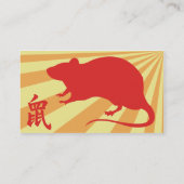 Rat - bedrijf visitekaartje (Achterkant)