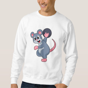 Rat bij Bowling met Bowling-bal Trui