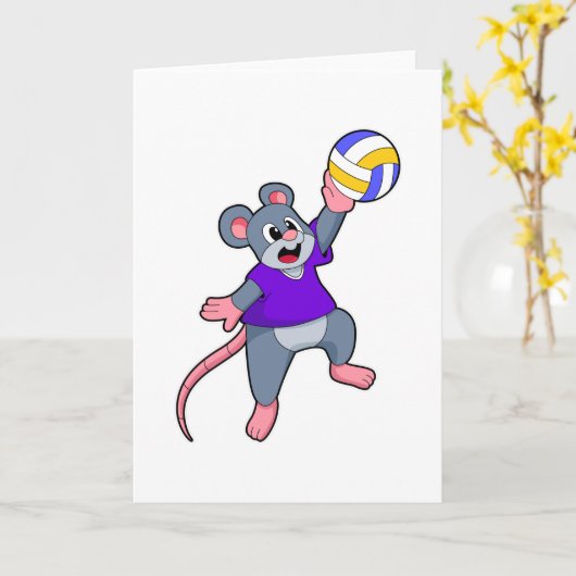 Rat bij volleybalsporten kaart