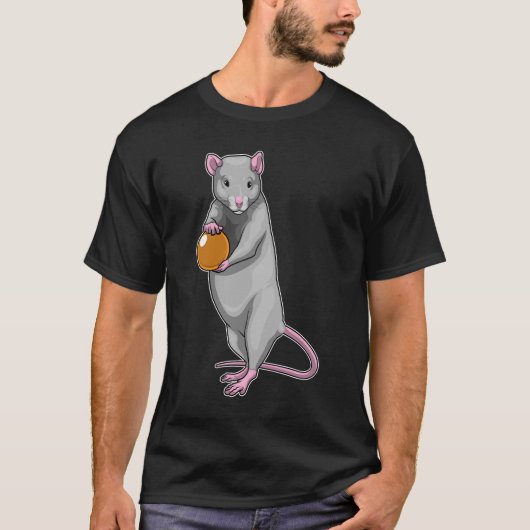Rat Bowling bal T-shirt (Voorkant)