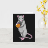 Rat Bowling Ball Sports Kaart (Gele Bloem)