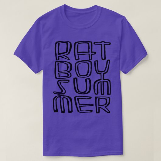 Rat Boy Zomer 1 T-shirt (Design voorkant)