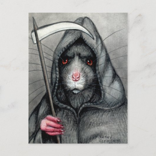Rat Briefkaart van Grim Reaper (Voorkant)