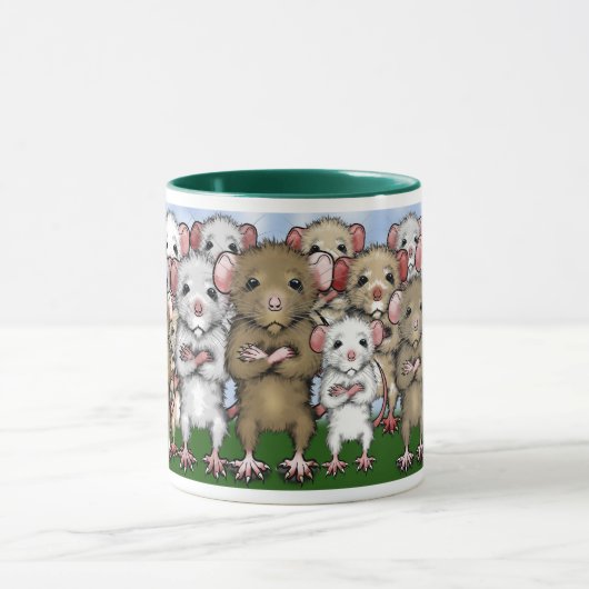 Rat Bunch Coffee Tea Mok (Midden)