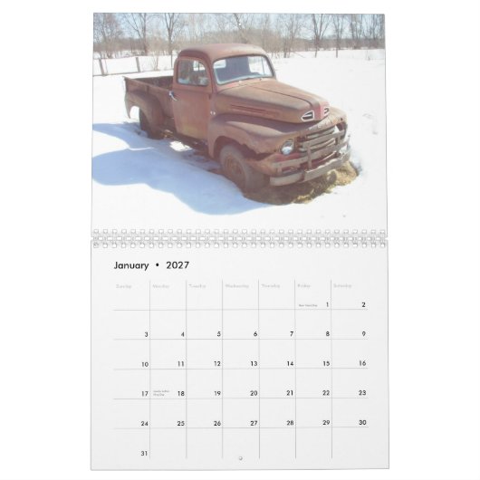 Rat Calender Kalender (Jan 2027)