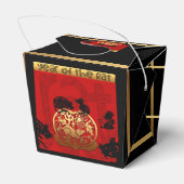 Rat Chinees aangepast jaar Zodiac Birthday TOFB1 Bedankdoosjes (Achterkant)