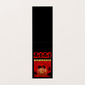 Rat Chinese custom New Year Zodiac Bithday FBC Visitekaartje (Buitenkant ongevouwen)