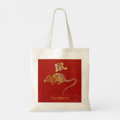 Rat Chinese Zodiac Horoscoop sterrenbeeld Tote Bag (Achterkant)