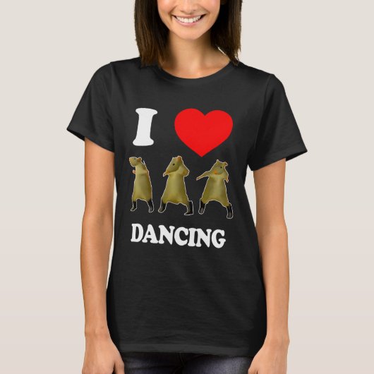 Rat Dance Meme 2025 Grappig Trendy #ratdance 2 T-shirt (Voorkant)