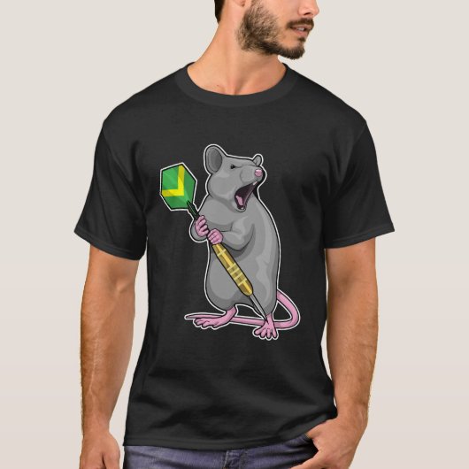 Rat Darts Dart T-shirt (Voorkant)