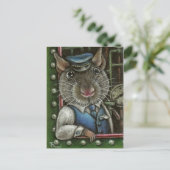 Rat de machinist briefkaart (Staand voorkant)