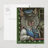 Rat de machinist briefkaart (Voorkant / Achterkant)