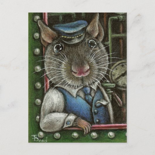 Rat de machinist briefkaart (Voorkant)