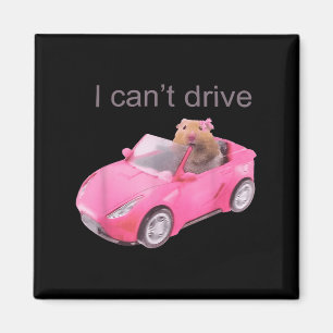 Rat die grappig niet kan rijden voor mannen vrouwe magneet