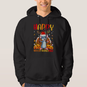 Rat Dier Blij Rat Hellothanksmas Hoodie