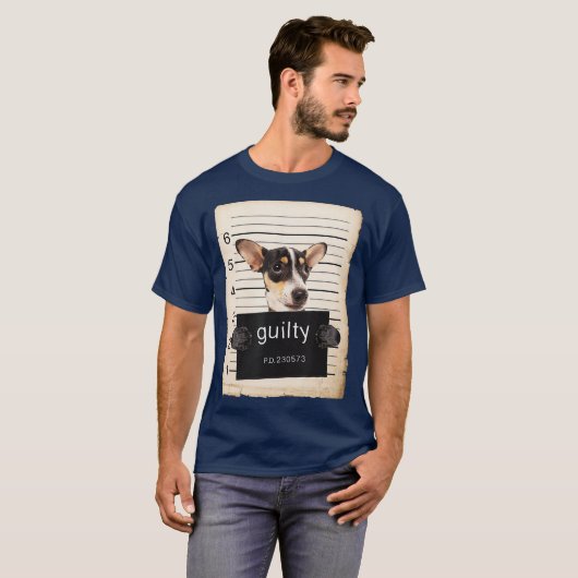 Rat-doodshond Dog-mok schoot slechte hond neer T-shirt (Voorkant volledig)