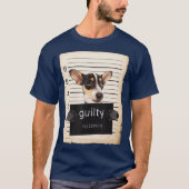 Rat-doodshond Dog-mok schoot slechte hond neer T-shirt (Voorkant)