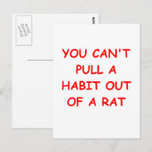 RAT-echtscheiding Briefkaart (Voorkant / Achterkant)