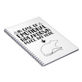 Rat emotionele uitsplitsing | Rats Pets Giften Notitieboek (Rechterzijde)