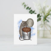 Rat- en Bake-bonen Briefkaart (Staand voorkant)