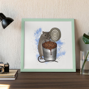 Rat- en Bake-bonen Poster