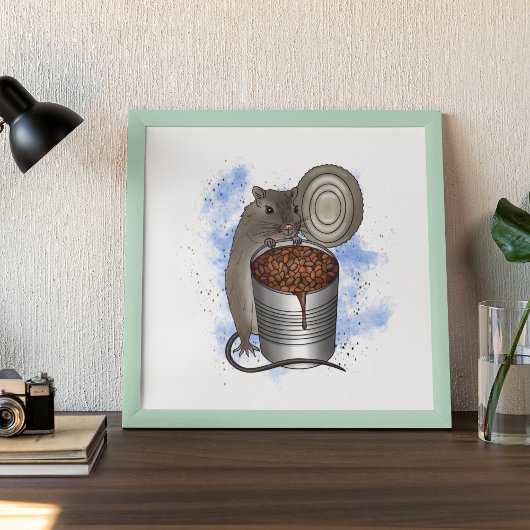 Rat- en Bake-bonen Poster