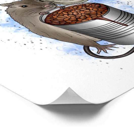 Rat- en Bake-bonen Poster (Hoek)