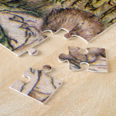 Rat en Mole hebben een picknick - Arthur Rackham Legpuzzel (Zijkant)